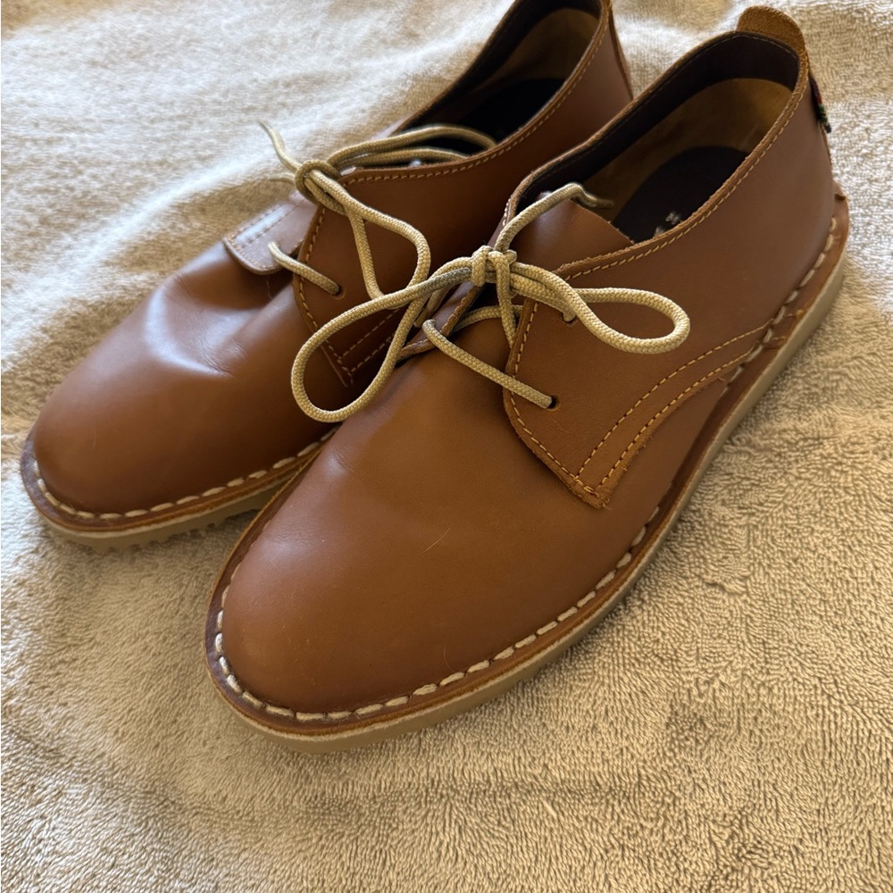 Classic Brown Leather Men's Shoes